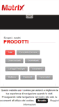 Mobile Screenshot of matrixdetergents.com